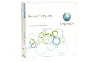 Biomedics 1 Day Extra CooperVision (90 šošoviek)