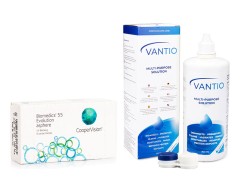 Biomedics 55 Evolution CooperVision (6 šošoviek) + Vantio Multi-Purpose 360 ml s puzdrom