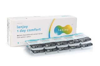 Lenjoy 1 Day Comfort (30 šošoviek) + 10 ks šošoviek zdarma