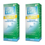 OPTI-FREE RepleniSH 2 x 300 ml s puzdrami  9545